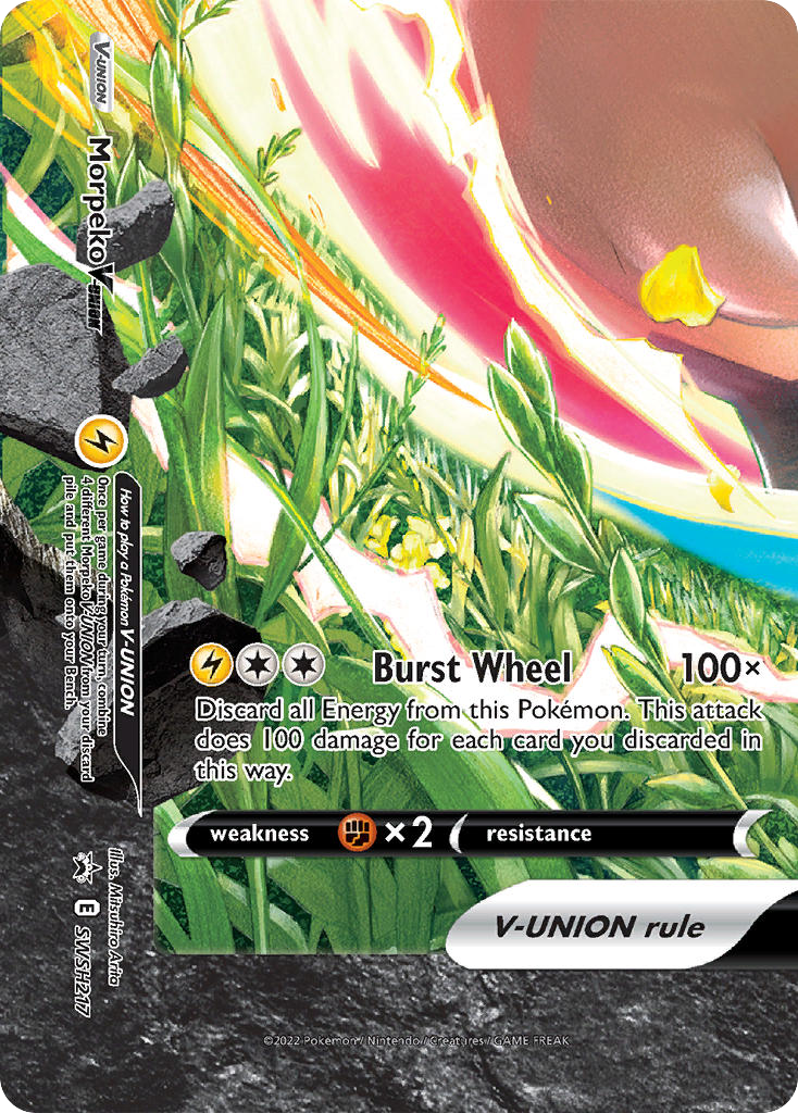 Sword & Shield Promo’s Morpeko V-UNION #217